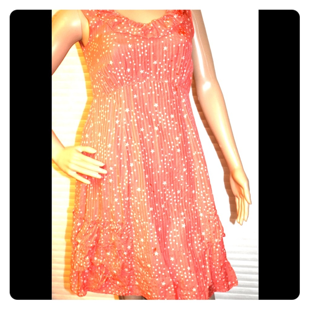 Marc by Marc Jacob sleeveless ruffle dress